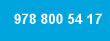 978 800 54 17 978 800 54 17